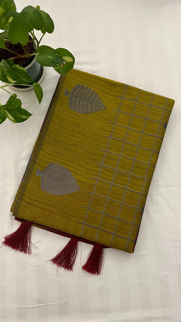 Keecha Tusser Saree