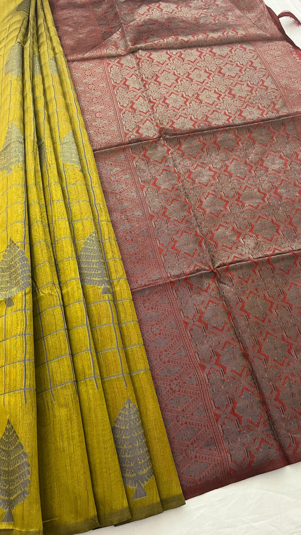 Keecha Tusser Saree