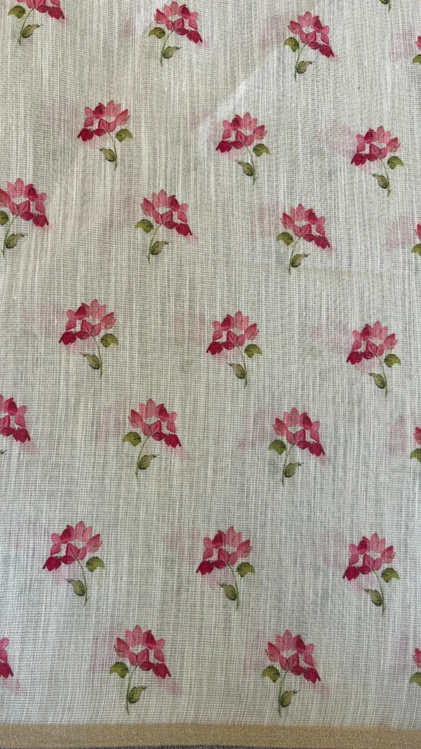 Linen Tissue Saree
