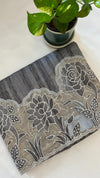 KeechaTussar with Organza Border
