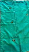 RAW GREEN SILK - BULLIAN FRENCHKNOT