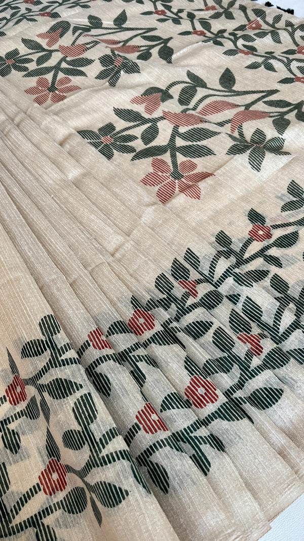 GREEN SILK SAREE