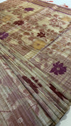 Kosha Silk Saree with Rosegold Zari