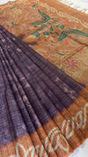 Semi Tussar Saree
