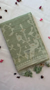 Jute Linen Cotton Saree