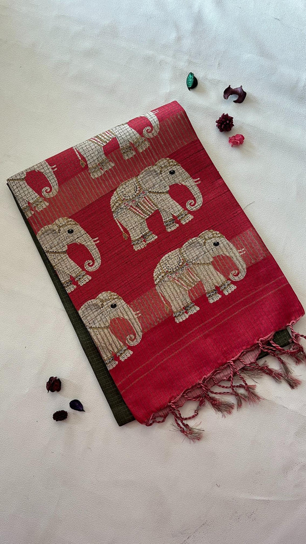 Kota Tussar Saree