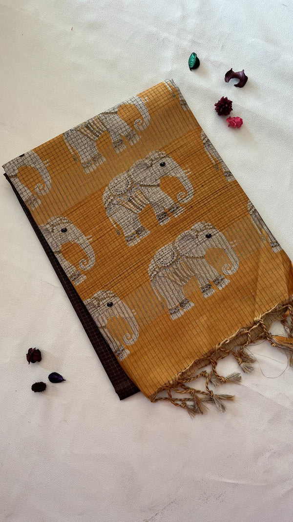 Kota Tussar Saree