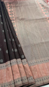 Keecha tussar saree
