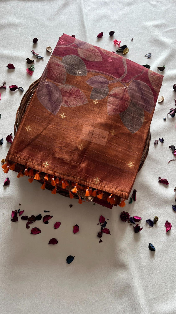 Chappa Tussar Saree