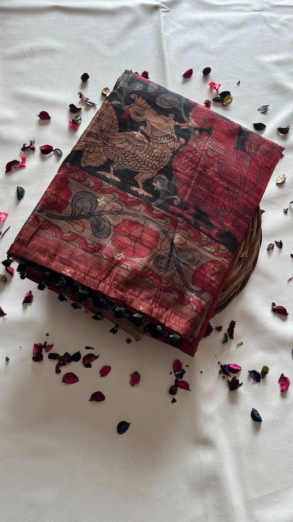 Chappa Tussar Saree