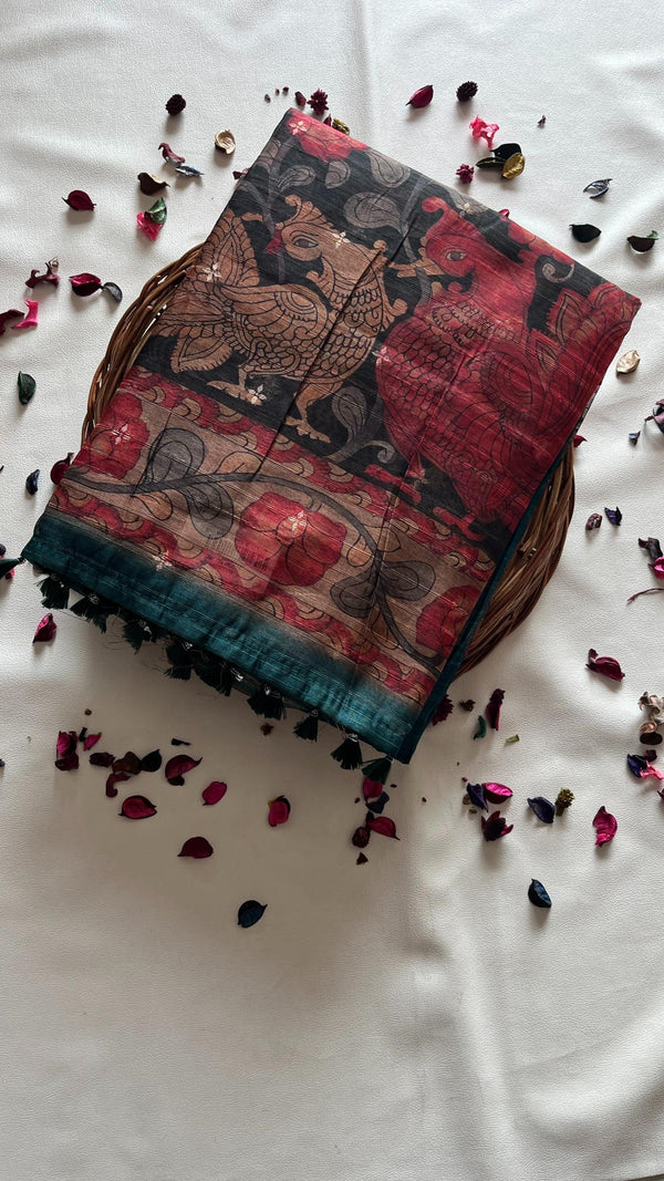 Chappa Tussar Saree