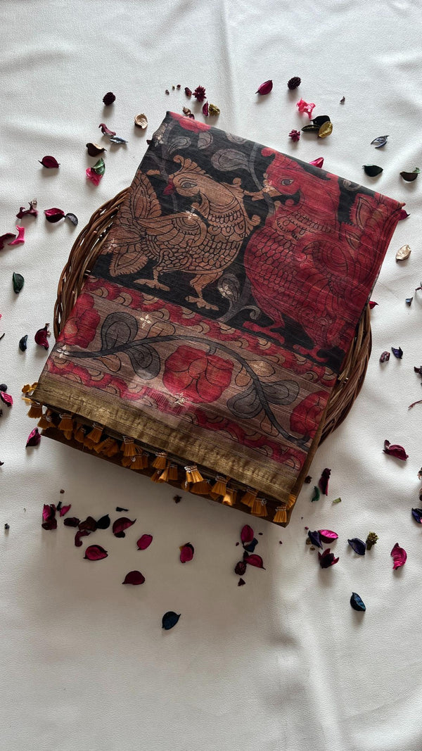 Chappa Tussar Saree