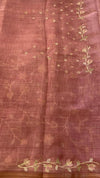 LINEN TISSUE SAREE