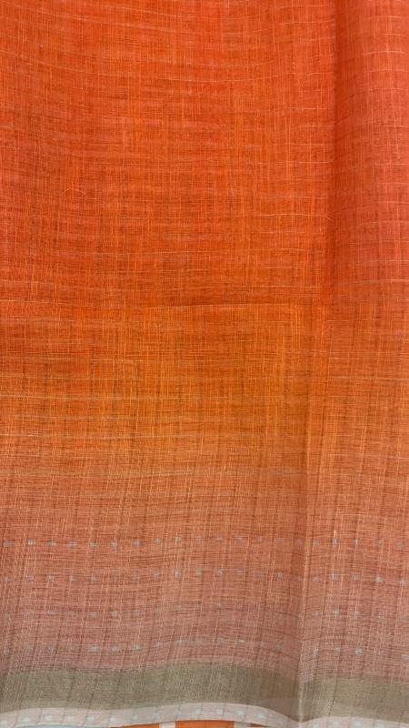Linen Cotton Saree