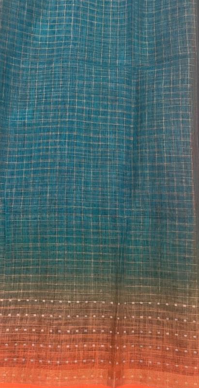 Linen Cotton Saree