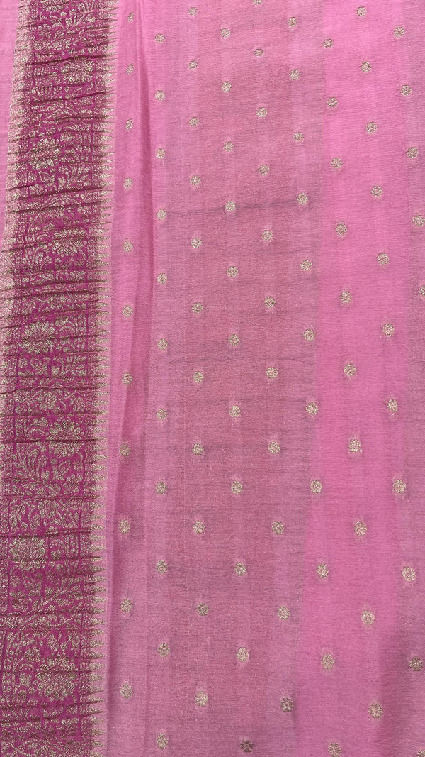 Crinkle Georgette Saree