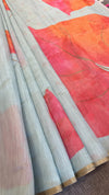 Linen Tissue Saree