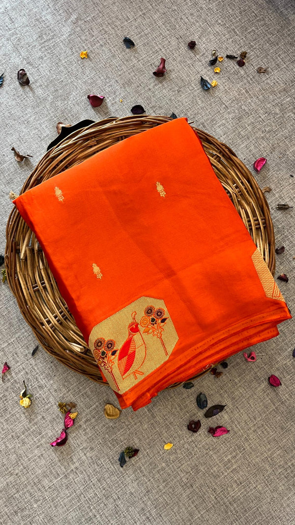 Pure Mashru Silk Saree