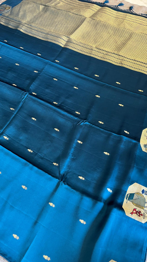 Pure Mashru Silk Saree