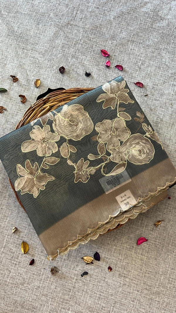 Tissue Organza Saree