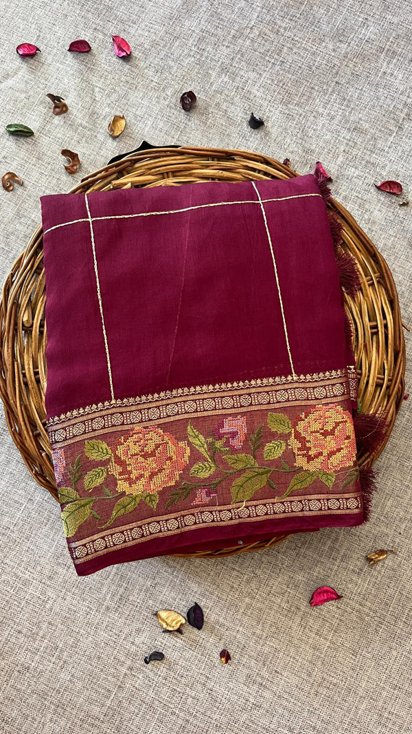 Assam silk saree