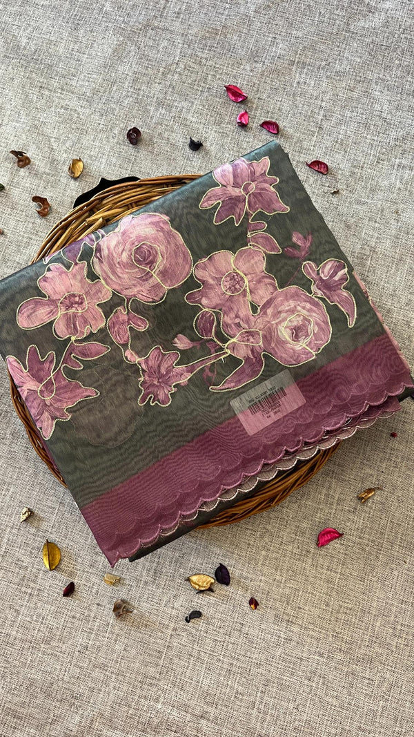 Tissue Organza Saree