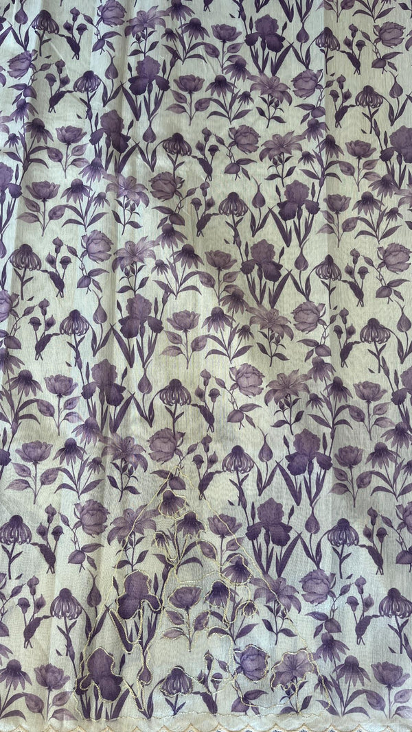 Soft Tissue Organza Saree