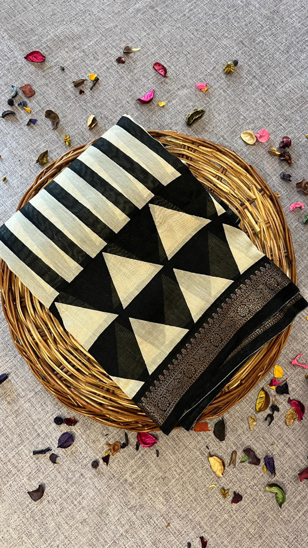 Pure Chanderi Cotton Saree