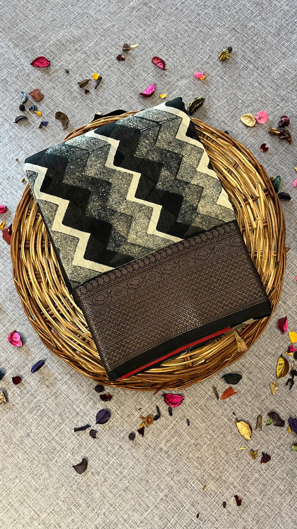 Pure Chanderi Cotton Saree