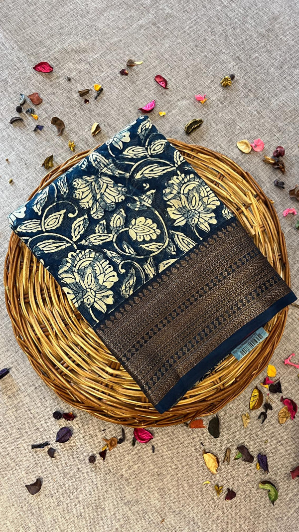 Pure Chanderi Cotton Saree