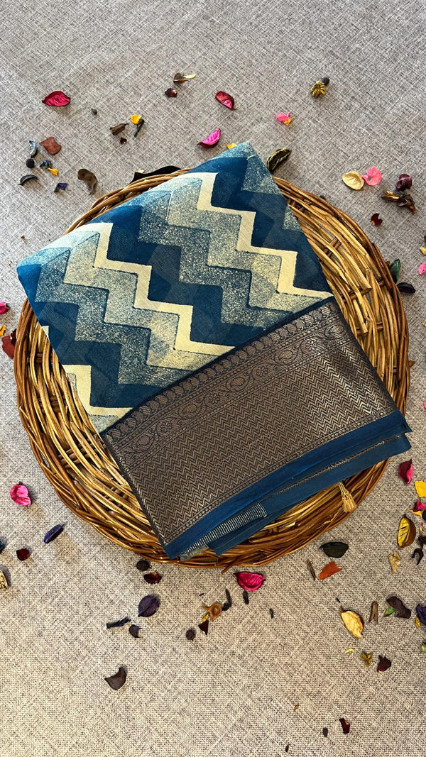 Pure Chanderi Cotton Saree