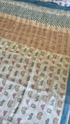 Pure Linen Saree