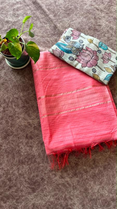 Mugha Tussar Saree