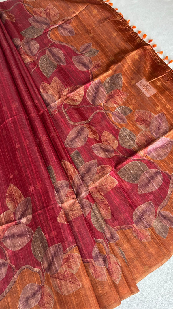 Chappa Tussar Saree