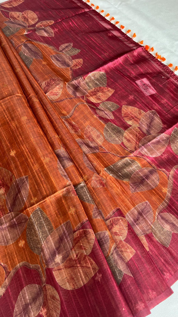 Chappa Tussar Saree