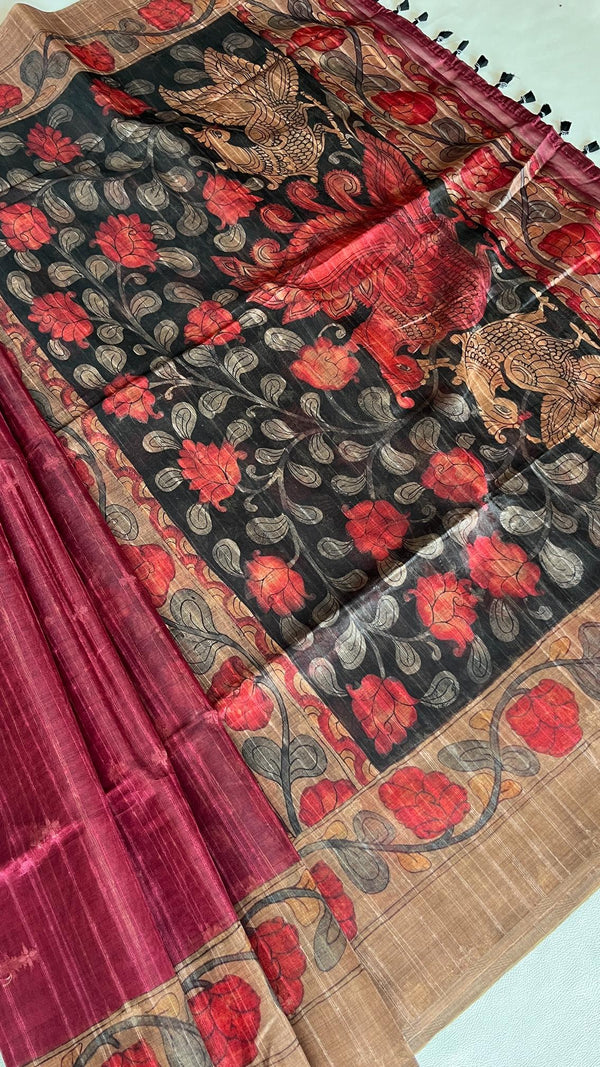 Chappa Tussar Saree