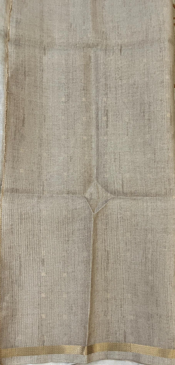 Semi Tussar Saree
