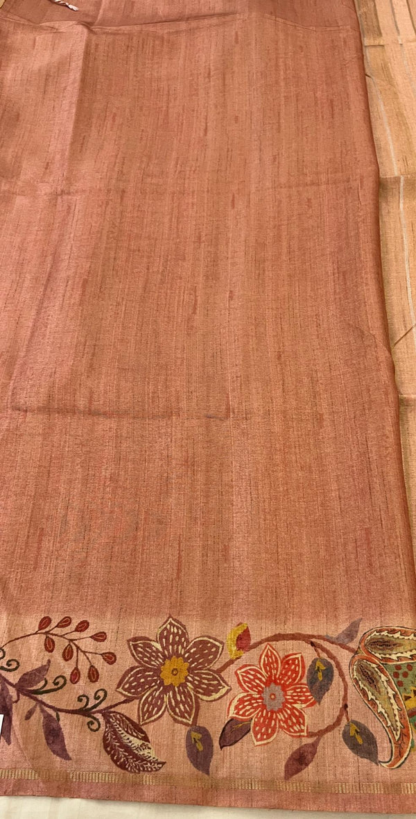 Semi Tussar Saree