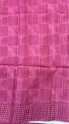 Semi Tussar Saree with Korvai Border