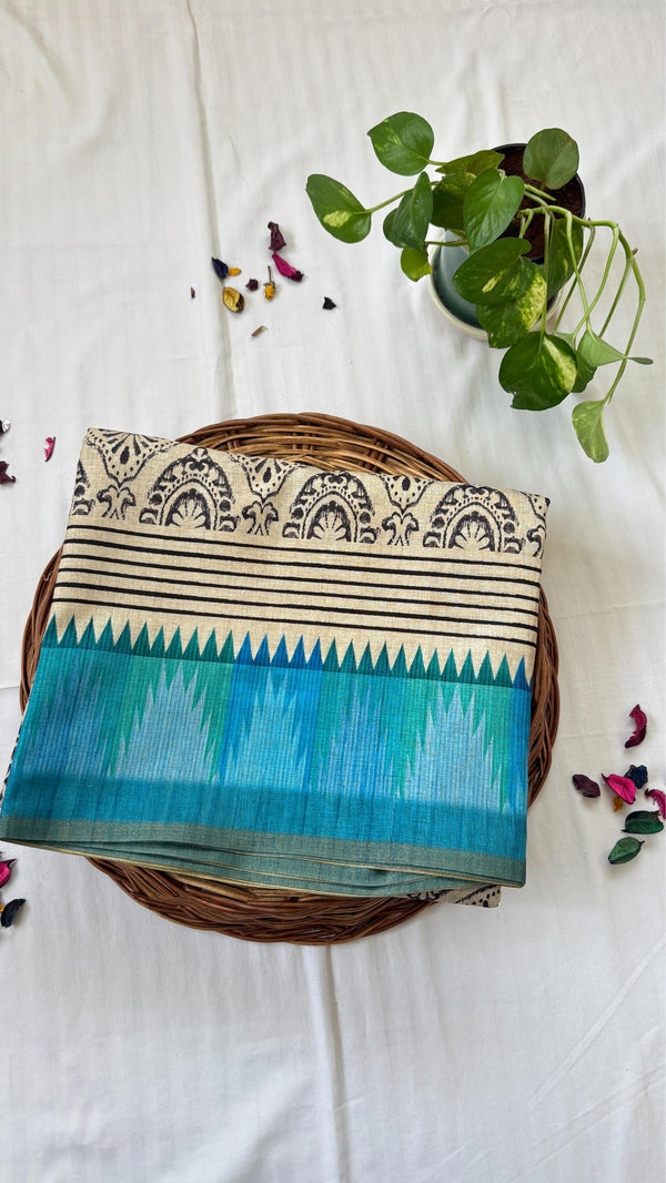 Munga Tussar Saree