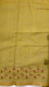 Pure Linen Saree