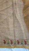 Pure Linen Saree