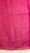 Pure Linen Saree