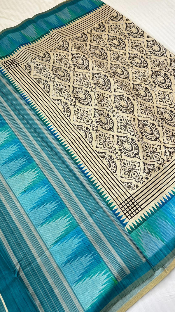 Munga Tussar Saree