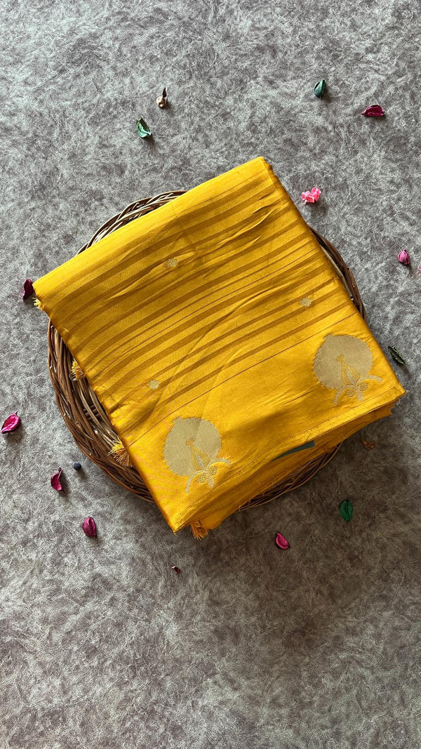 Pure Mushroo Silk Saree