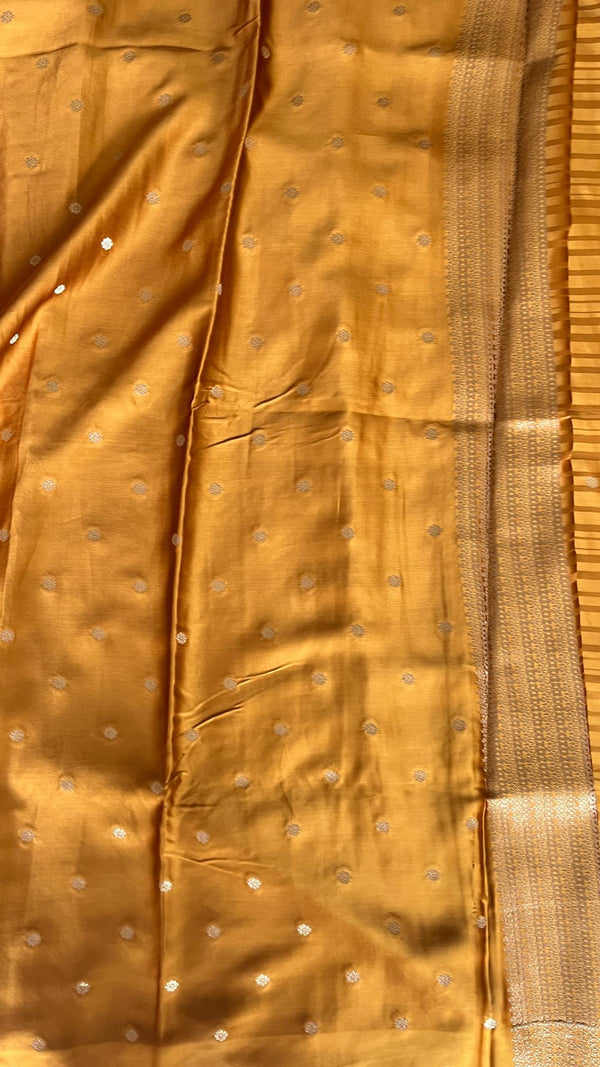 Pure Mushroo Silk Saree