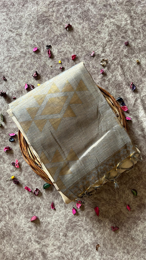 Linen Tissue Saree