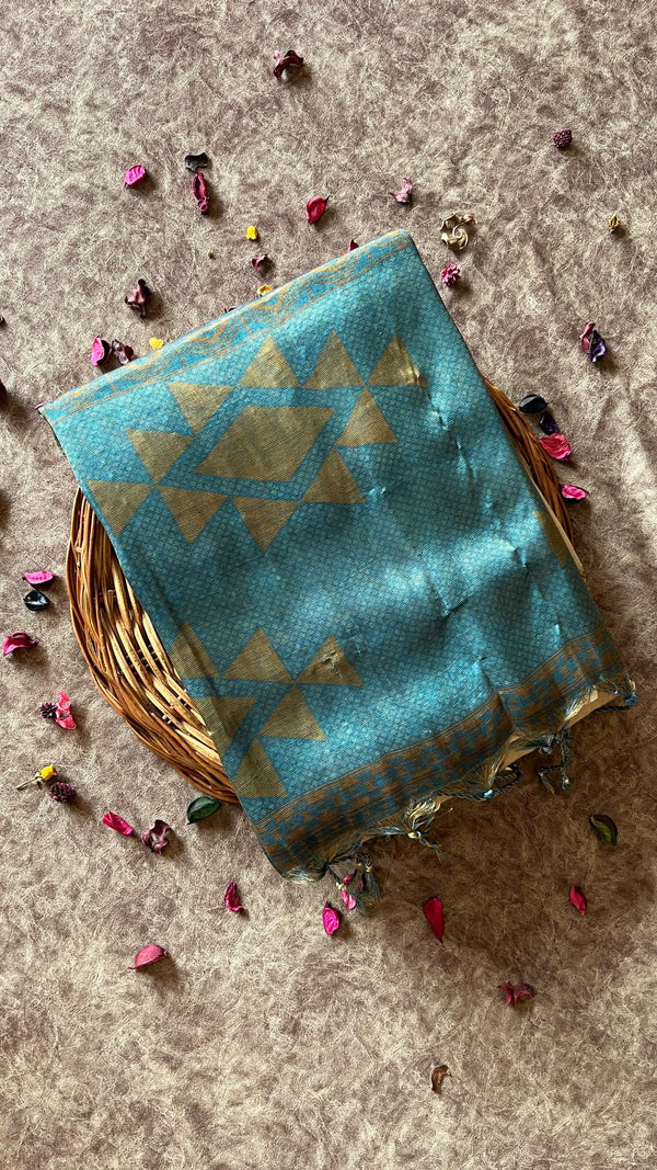 Linen Tissue Saree