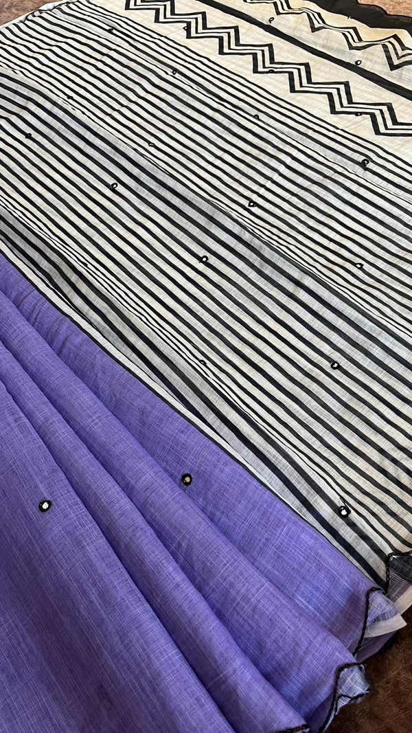 LINEN SAREE