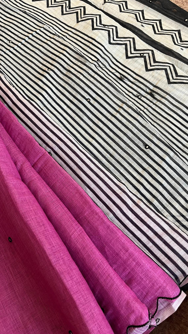 LINEN SAREE